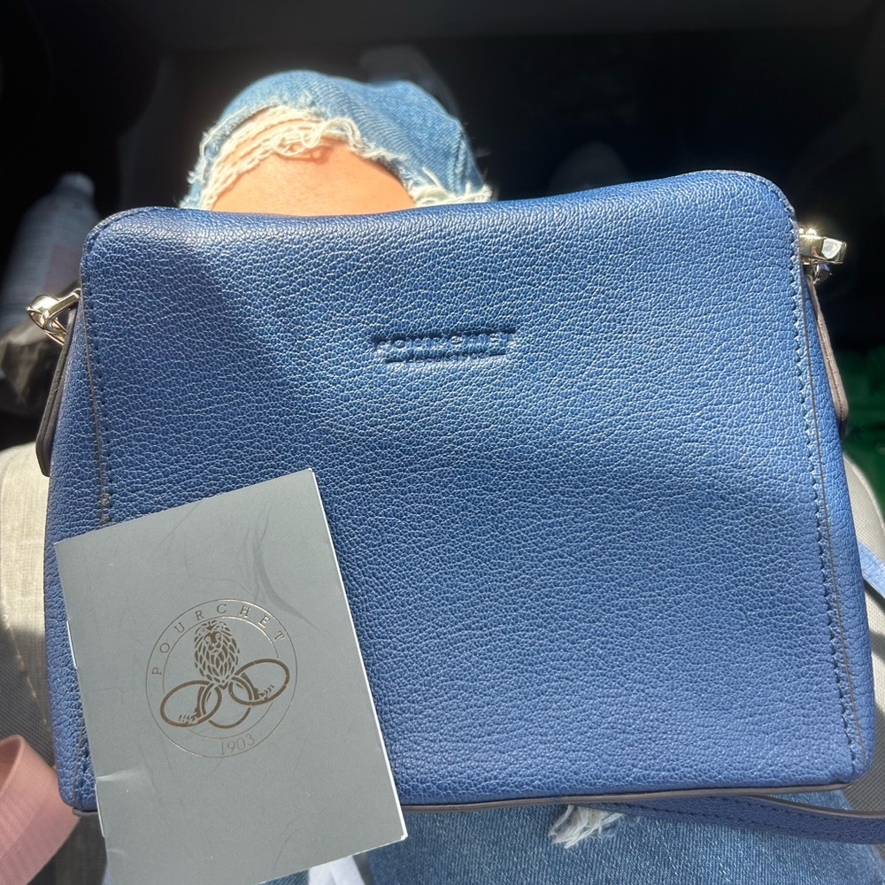 Blue Crossbody Bag